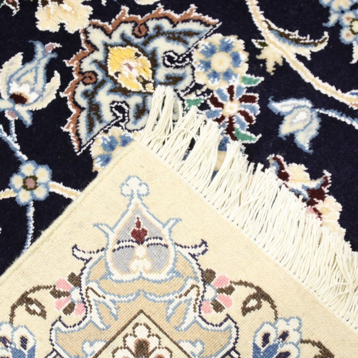 Tappeto Persero - Nain - Reale - 247 x 156 cm - blu scuro