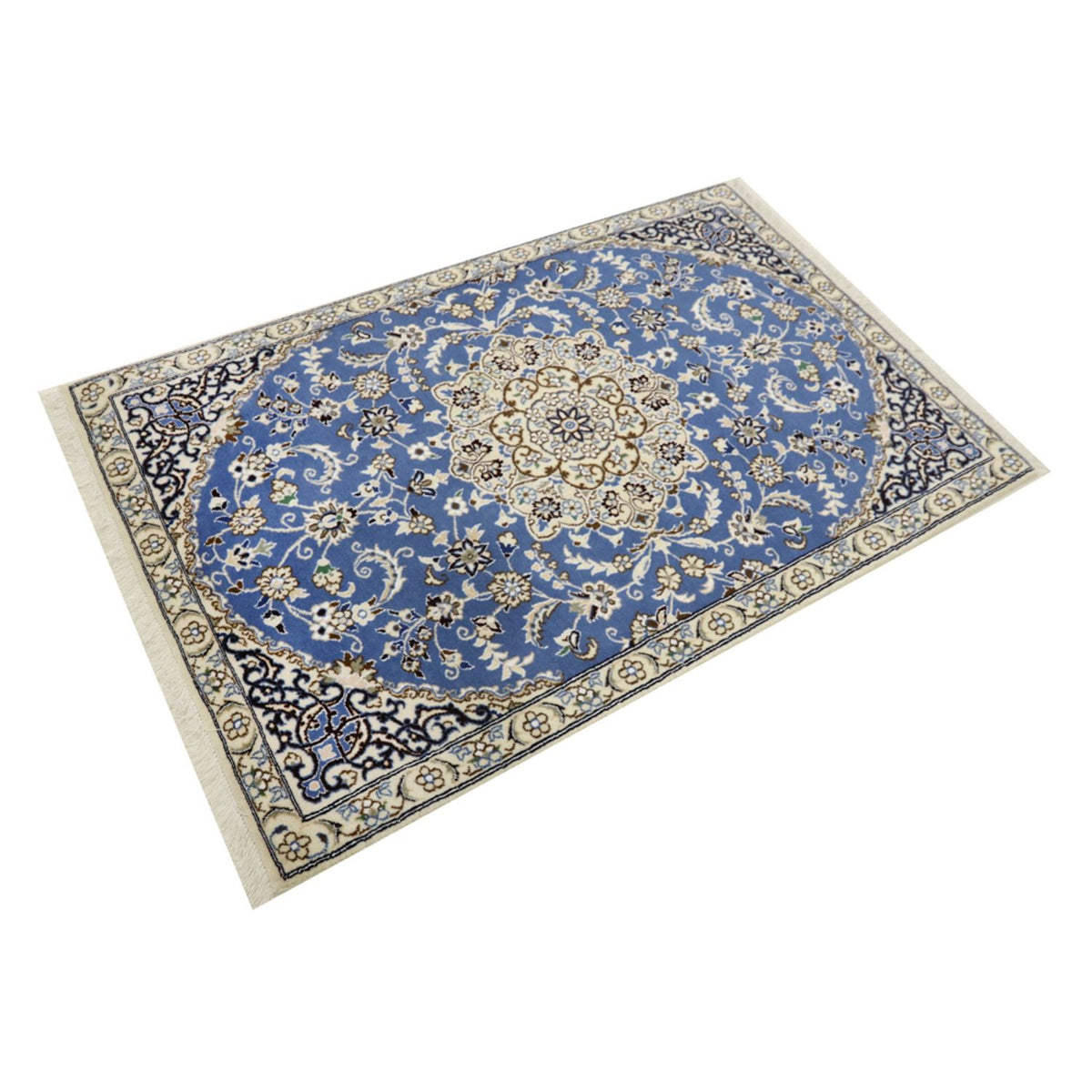 Tappeto Persero - Nain - Reale - 136 x 90 cm - blu