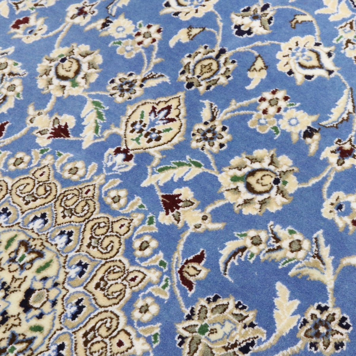 Tappeto Persero - Nain - Reale - 135 x 91 cm - blu