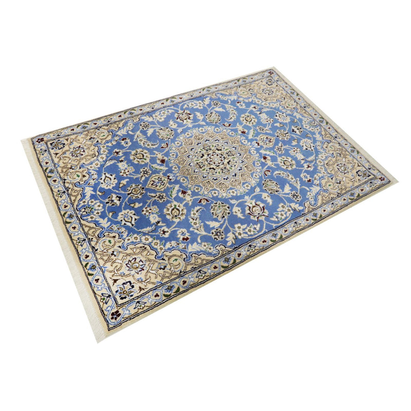 Tappeto Persero - Nain - Reale - 135 x 91 cm - blu