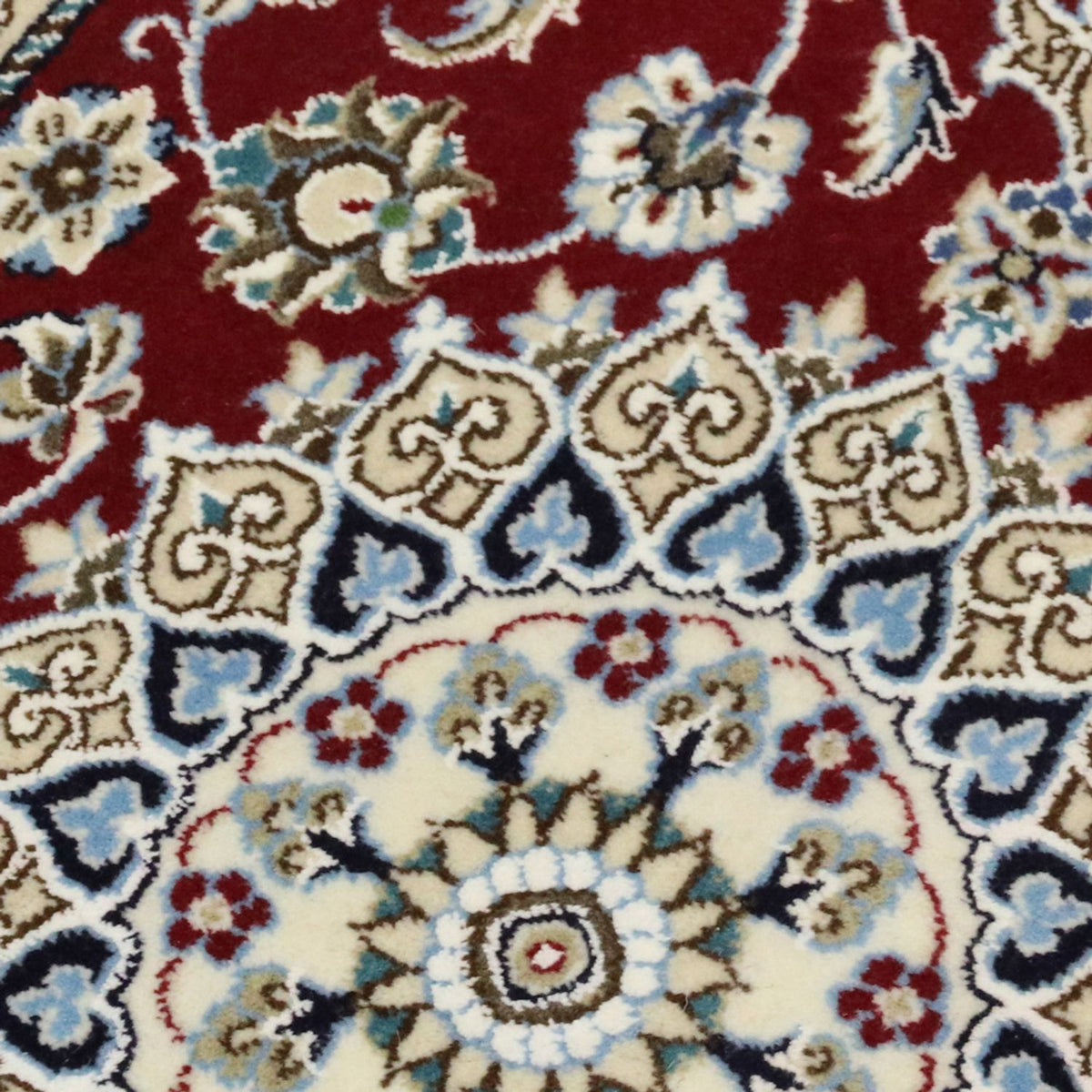 Tappeto corsia Tappeto Persero - Nain - Reale - 197 x 62 cm - rosso