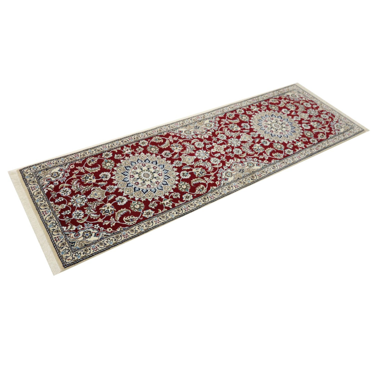 Tappeto corsia Tappeto Persero - Nain - Reale - 197 x 62 cm - rosso