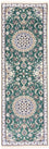 Tappeto corsia Tappeto Persero - Nain - Reale - 200 x 60 cm - verde