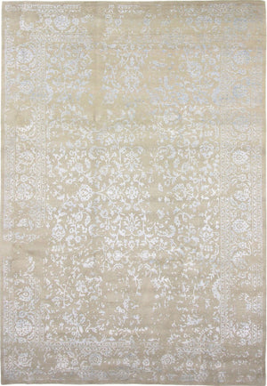 Tappeto di design - 357 x 248 cm - argento