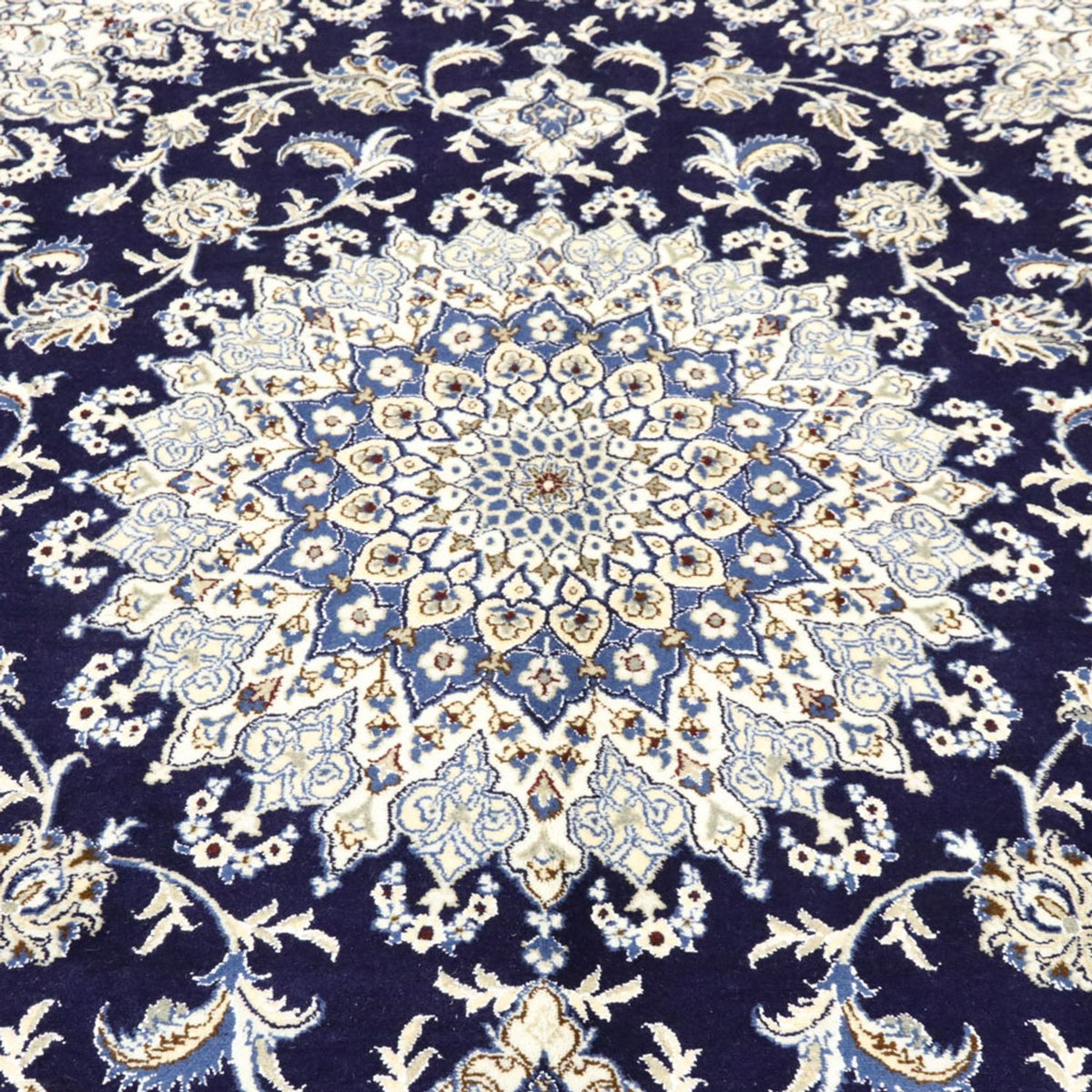 Tappeto Persero - Nain - 297 x 240 cm - blu scuro