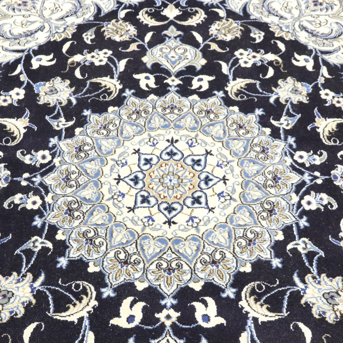 Tappeto Persero - Nain - 250 x 197 cm - blu scuro