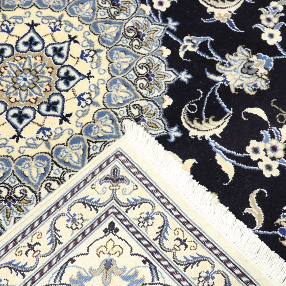 Tappeto Persero - Nain - 250 x 197 cm - blu scuro