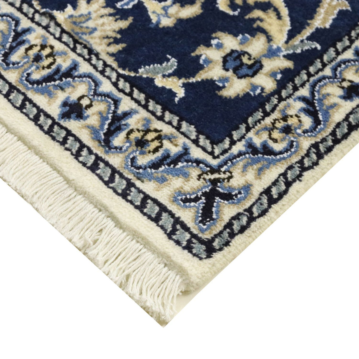 Tappeto corsia Tappeto Persero - Nain - 387 x 77 cm - blu scuro