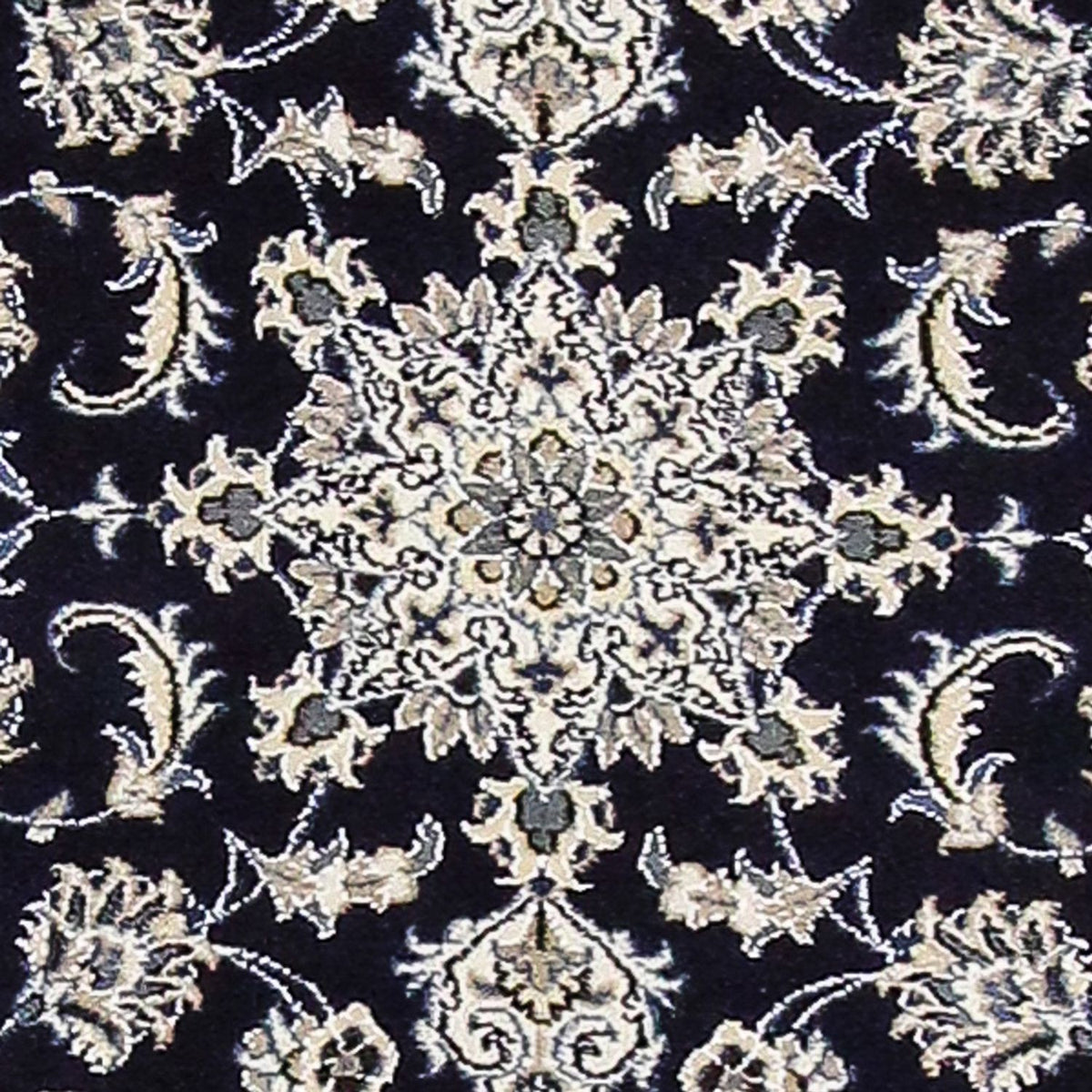 Tappeto corsia Tappeto Persero - Nain - 383 x 76 cm - blu scuro