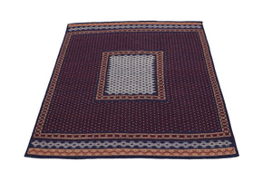 Tappeto Kelim - Orientale - 146 x 135 cm - blu