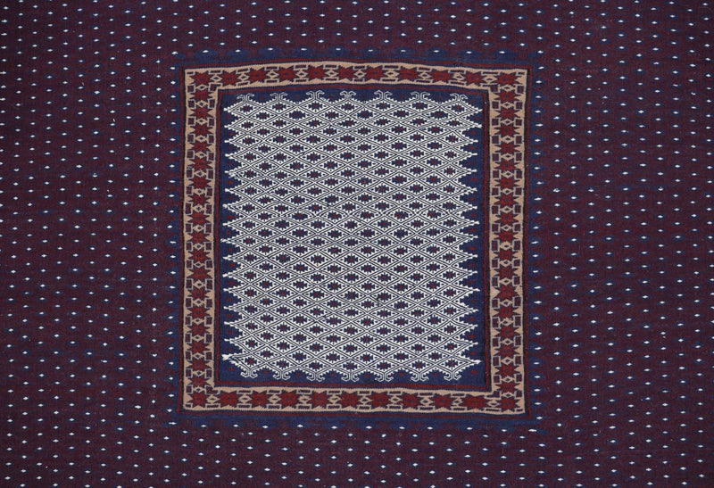 Tappeto Kelim - Orientale - 146 x 135 cm - blu