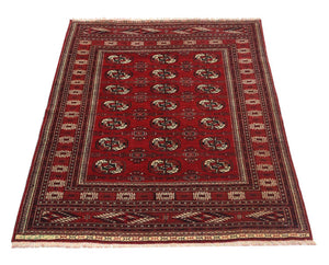 Tappeto afgano - 180 x 130 cm - rosso