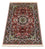 Tappeto di seta - Seta del Kashmir - 152 x 91 cm - rosso scuro