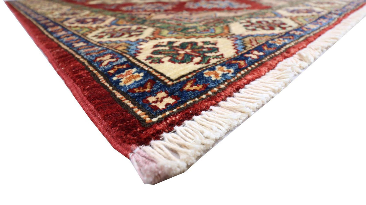 Tappeto Ziegler - Kazak - 155 x 102 cm - rosso scuro