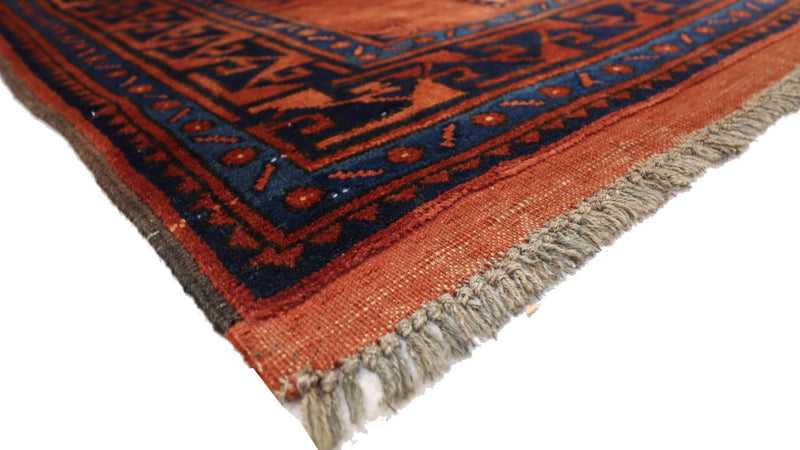 Tappeto afgano - 115 x 94 cm - ruggine