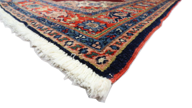 Tappeto Ziegler - Kazak - 188 x 122 cm - rosso scuro