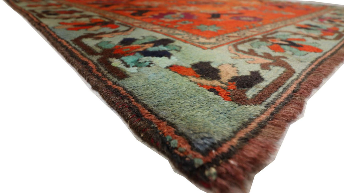 Tappeto orientale - 210 x 133 cm - rosso scuro