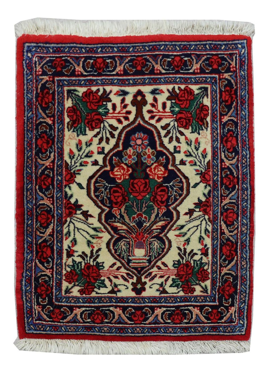 Tappeto Persero - Bidjar - 67 x 55 cm - rosso