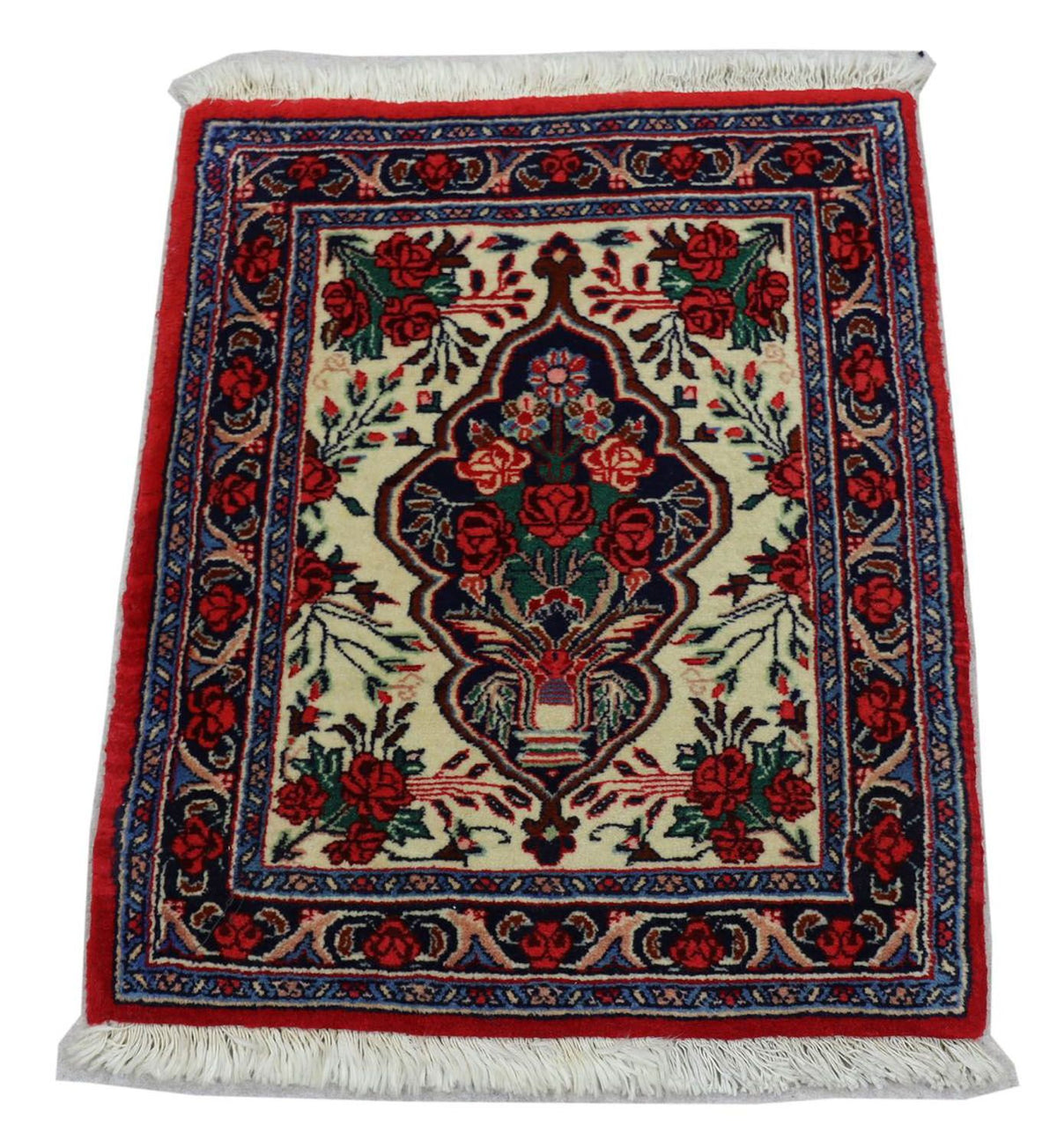 Tappeto Persero - Bidjar - 67 x 55 cm - rosso