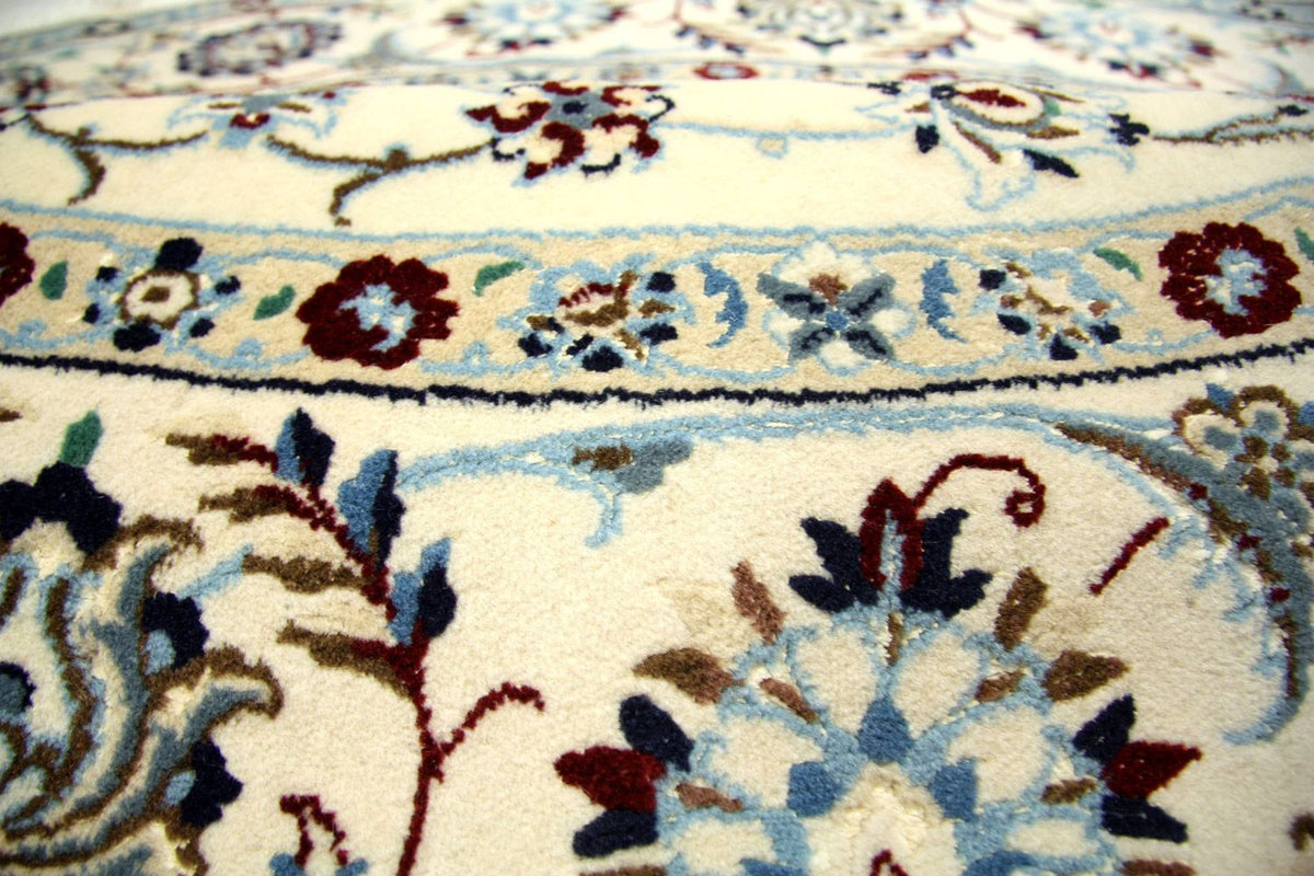 Tappeto Persero - Nain rotondo - 250 x 250 cm - bianco naturale
