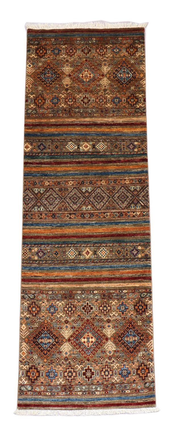 Tappeto corsia Tappeto Ziegler - 258 x 87 cm - marrone chiaro