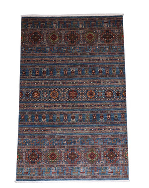 Tappeto Ziegler - 297 x 204 cm - blu mare