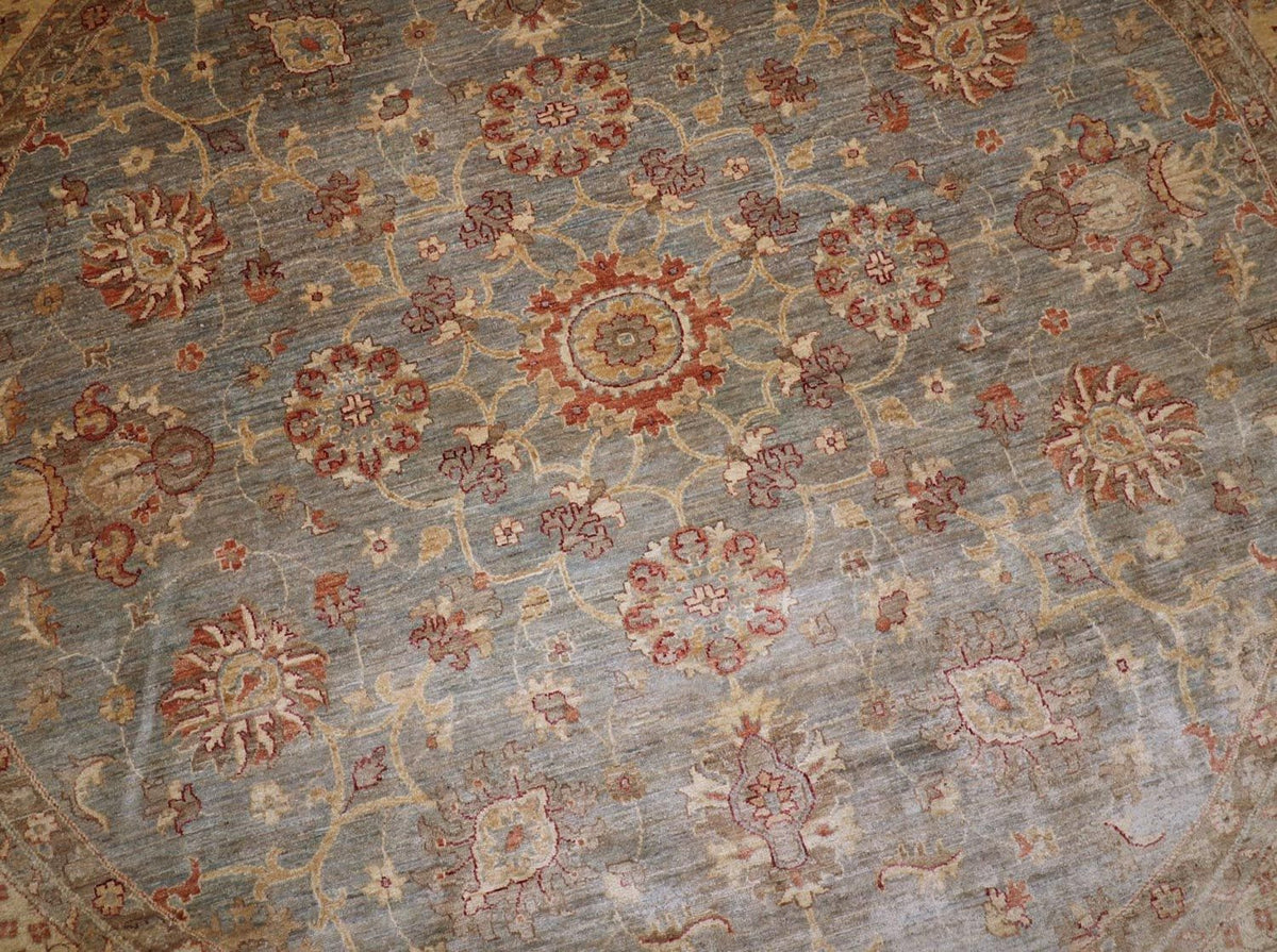 Tappeto Ziegler rotondo - 307 x 305 cm - marrone