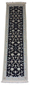 Tappeto corsia Tappeto Persero - Nain - 300 x 84 cm - blu scuro