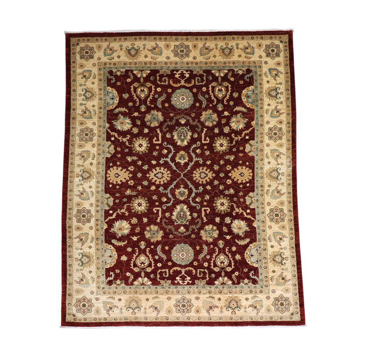 Tappeto Ziegler - 357 x 276 cm - rosso scuro