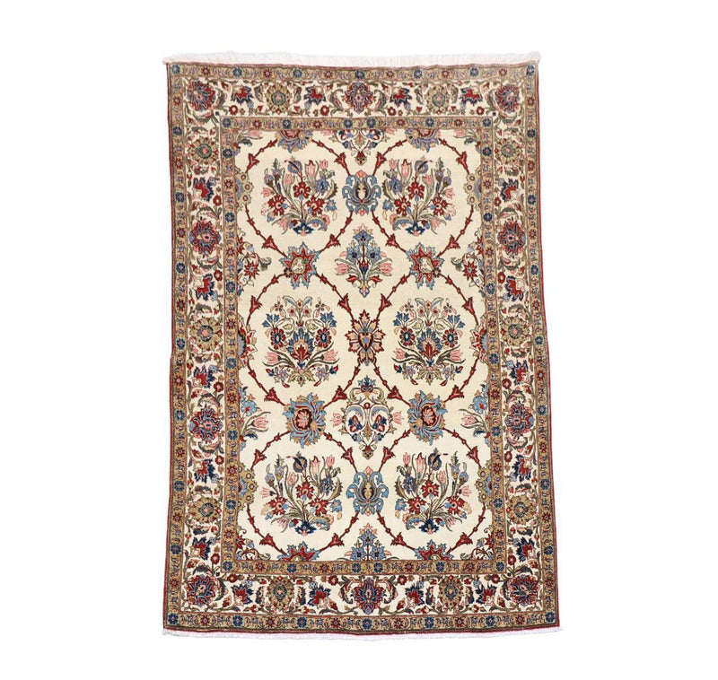 Tappeto Persero - Ghom - 204 x 135 cm - beige