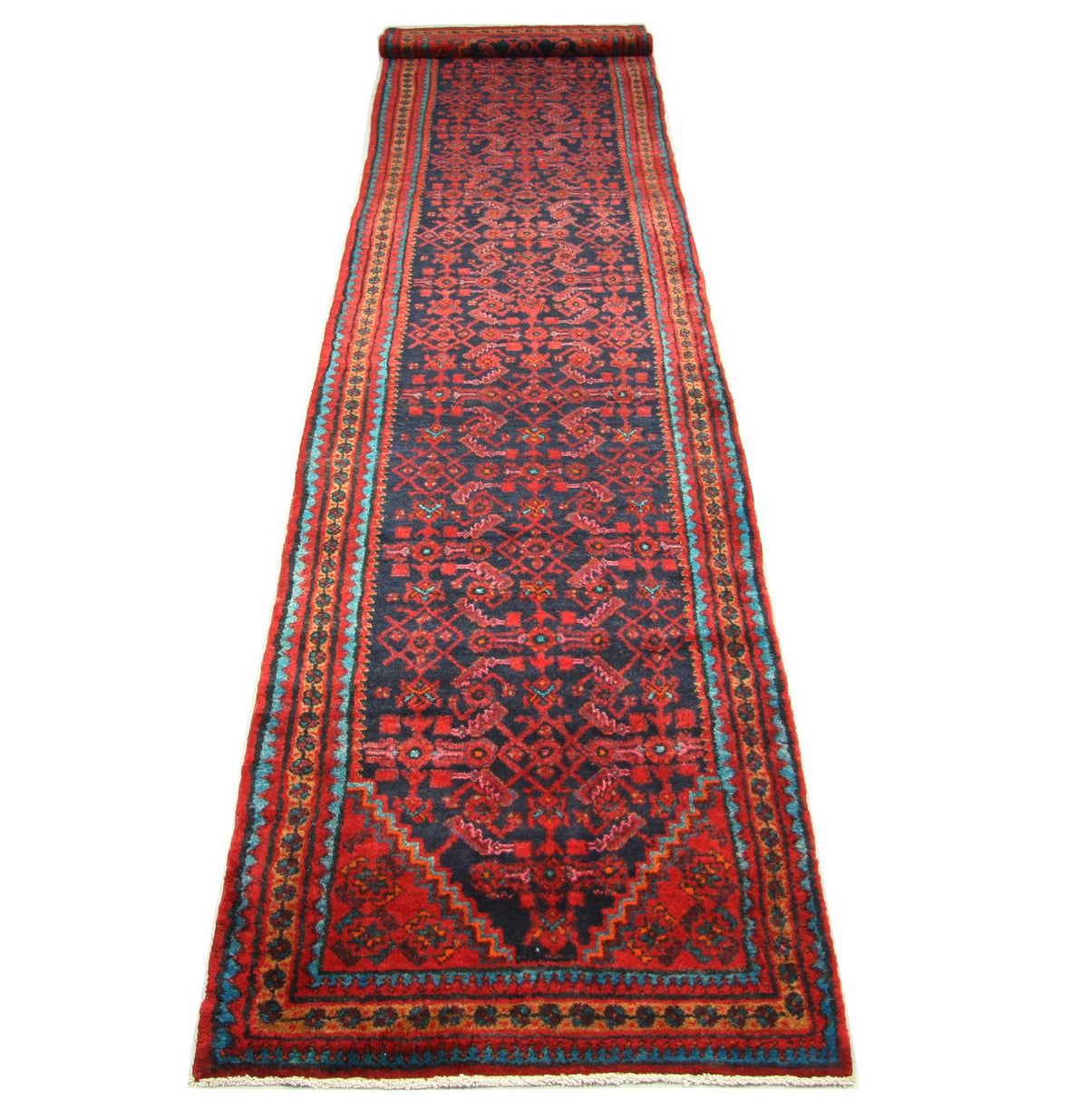 Tappeto corsia Tappeto Persero - Nomade - 497 x 107 cm - blu