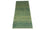Tappeto corsia Tappeto Gabbeh - Persero - 247 x 90 cm - verde