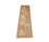 Tappeto corsia Tappeto di seta - Seta del Kashmir - 305 x 79 cm - marrone