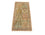 Tappeto corsia Tappeto di seta - Seta del Kashmir - 183 x 77 cm - marrone