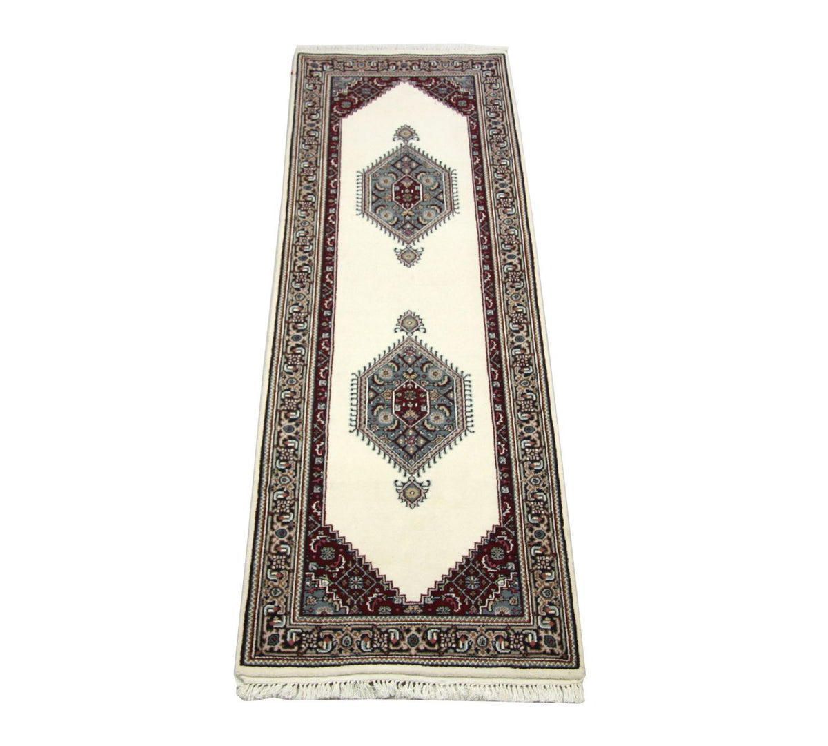 Tappeto corsia Tappeto orientale - 247 x 76 cm - beige