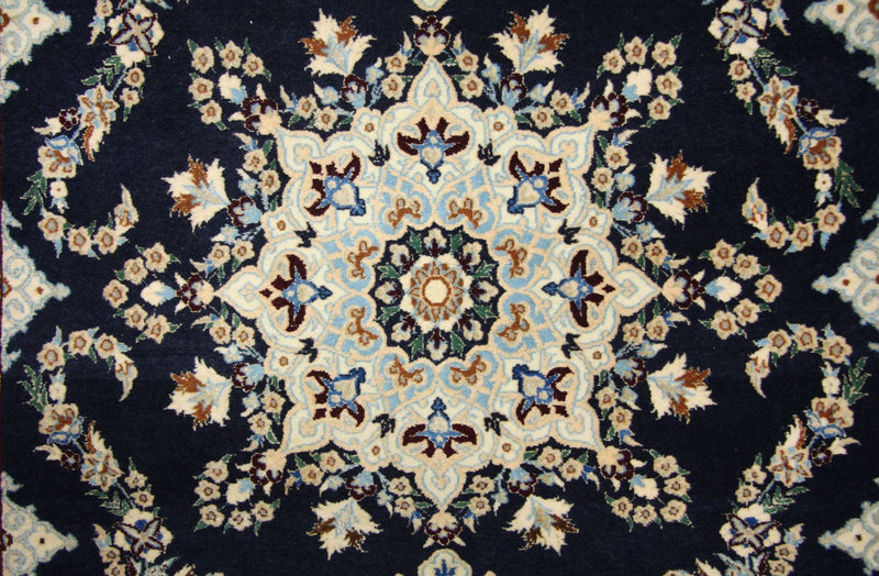 Tappeto Persero - Nain - Premio - 114 x 83 cm - blu scuro
