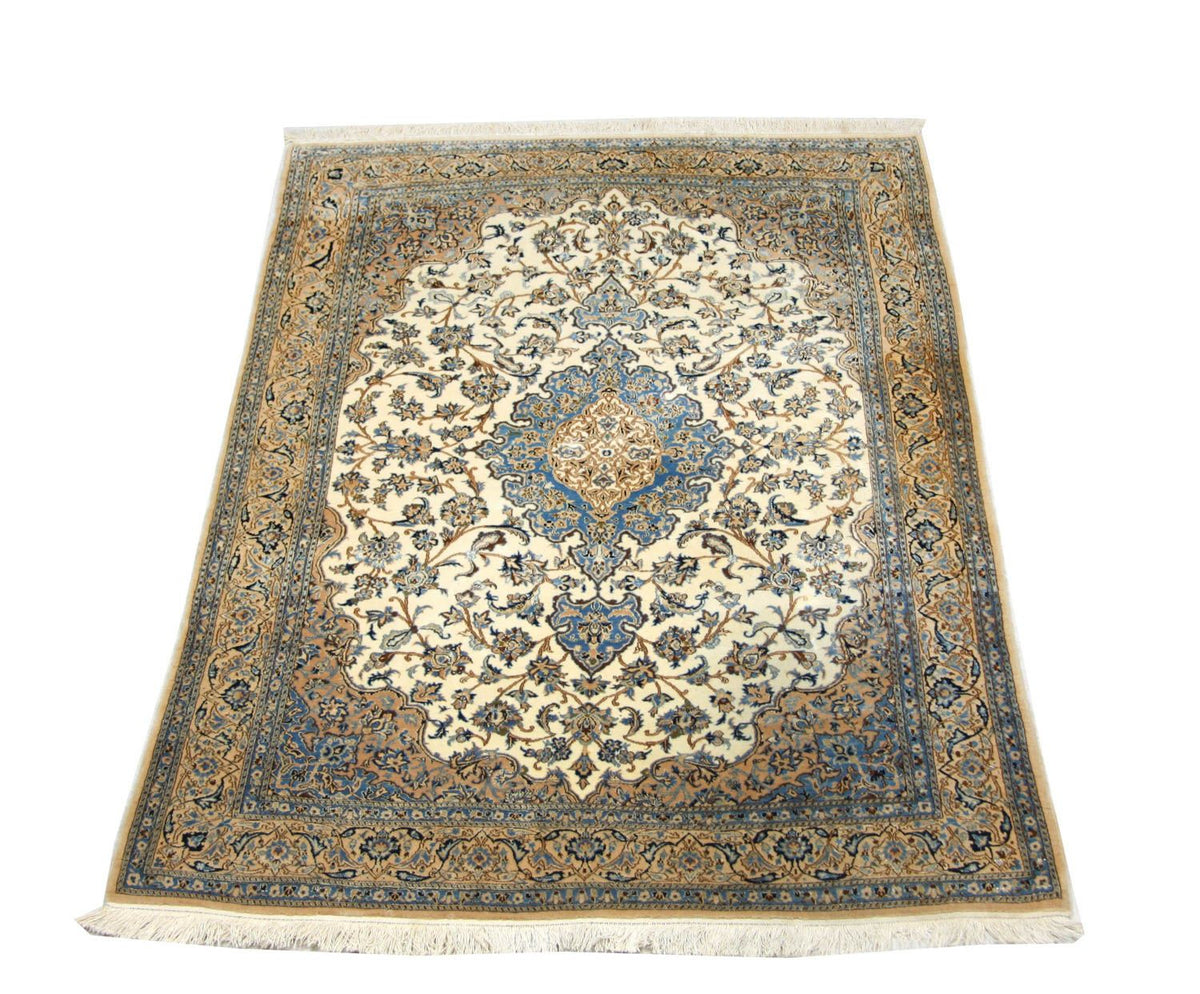 Tappeto Persero - Nain - Premio - 190 x 127 cm - bianco naturale