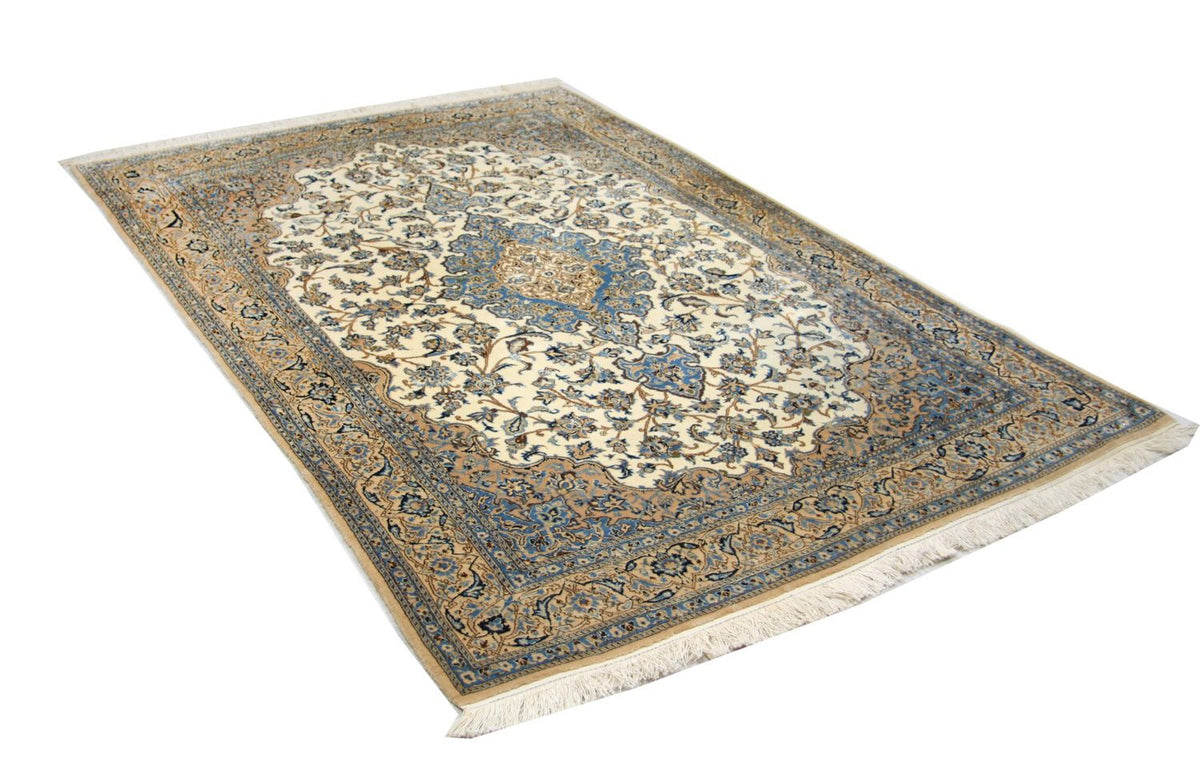Tappeto Persero - Nain - Premio - 190 x 127 cm - bianco naturale