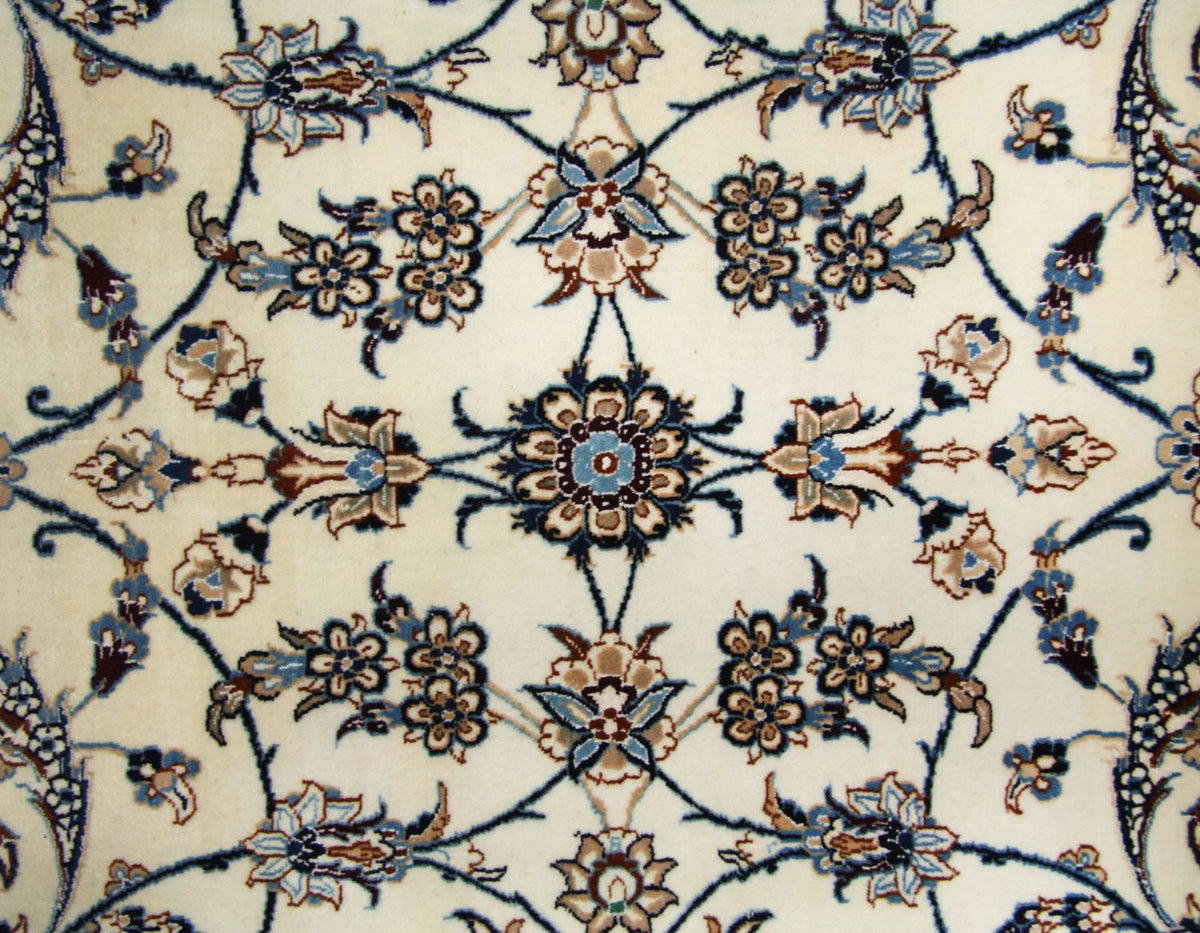 Tappeto Persero - Nain - Premio - 253 x 165 cm - bianco naturale