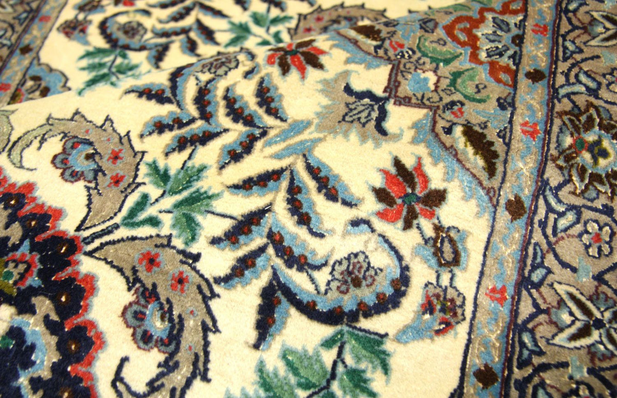 Tappeto corsia Tappeto Persero - Isfahan - Premio - 305 x 80 cm - beige