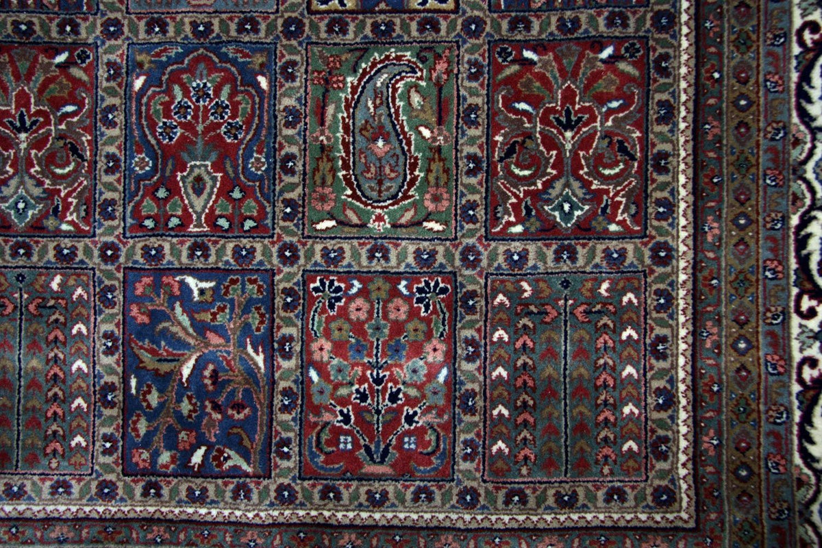 Tappeto Persero - Bidjar - 296 x 199 cm - blu