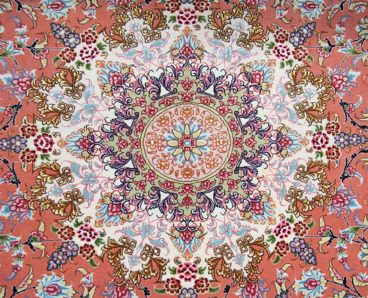 Tappeto Persero - Tabriz - Reale - 302 x 202 cm - arancione