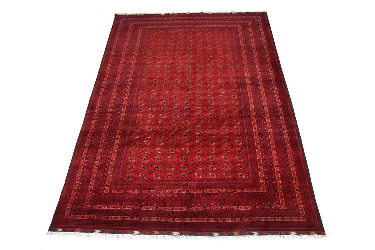 Tappeto afgano - Bukhara - 293 x 192 cm - rosso