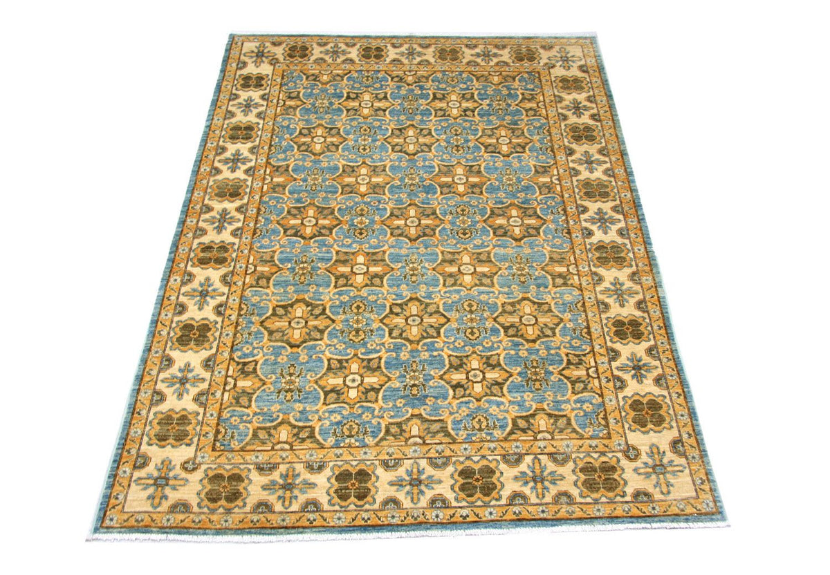 Tappeto Ziegler - Kazak - 255 x 183 cm - blu