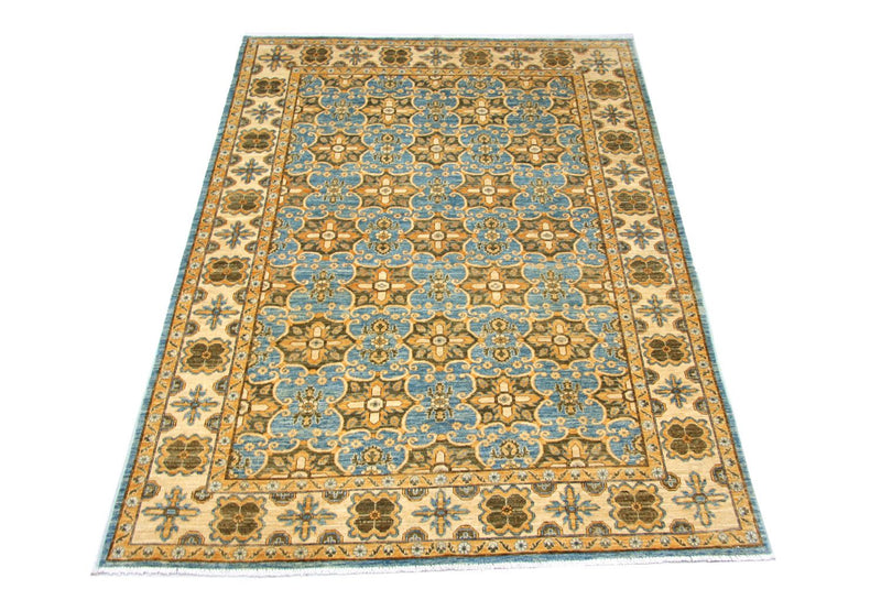 Tappeto Ziegler - Kazak - 255 x 183 cm - blu