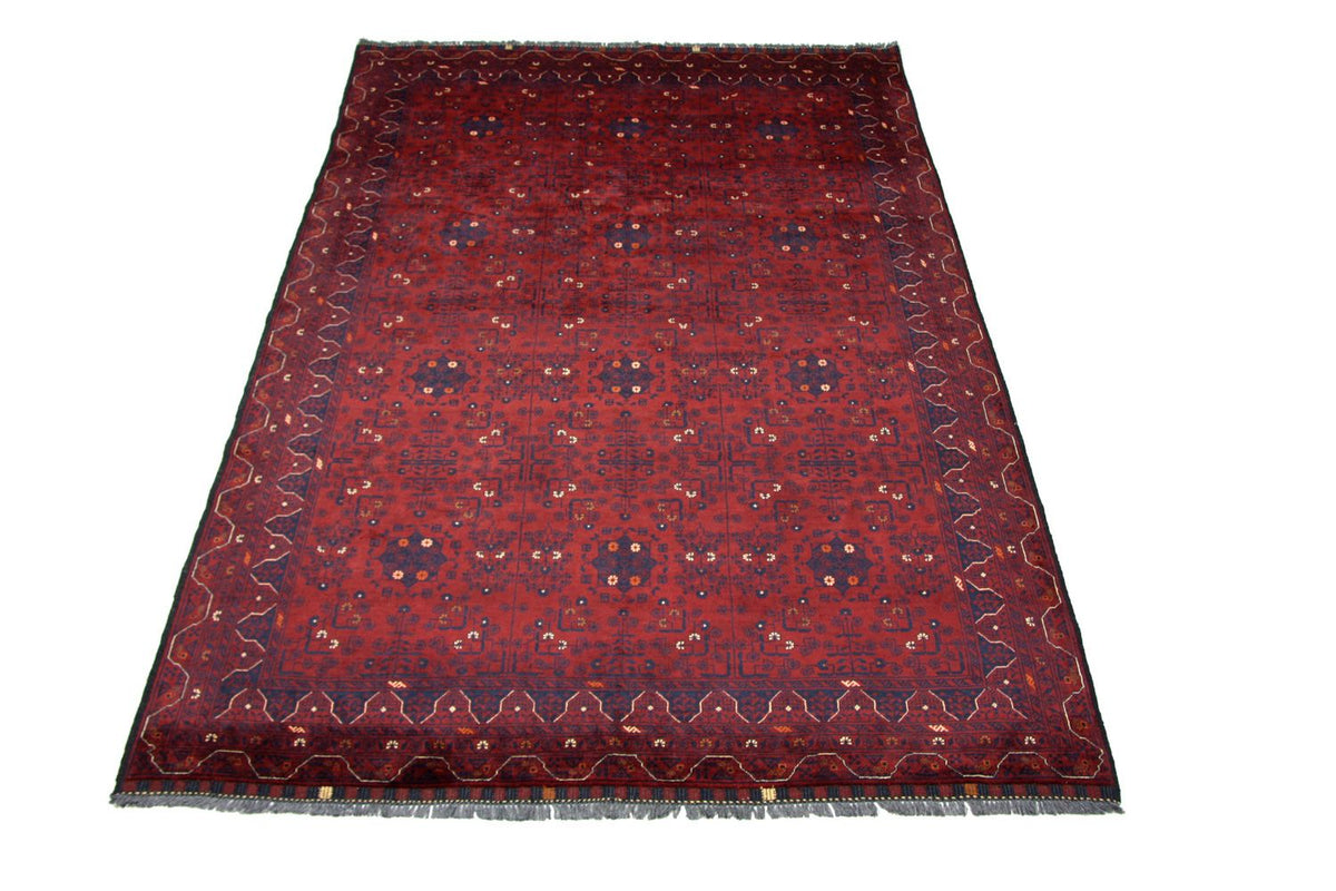 Tappeto afgano - 293 x 196 cm - rosso