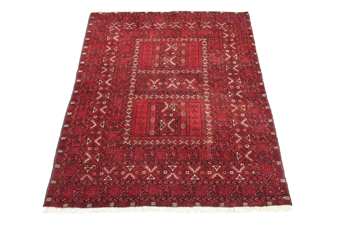 Tappeto afgano - 208 x 150 cm - rosso