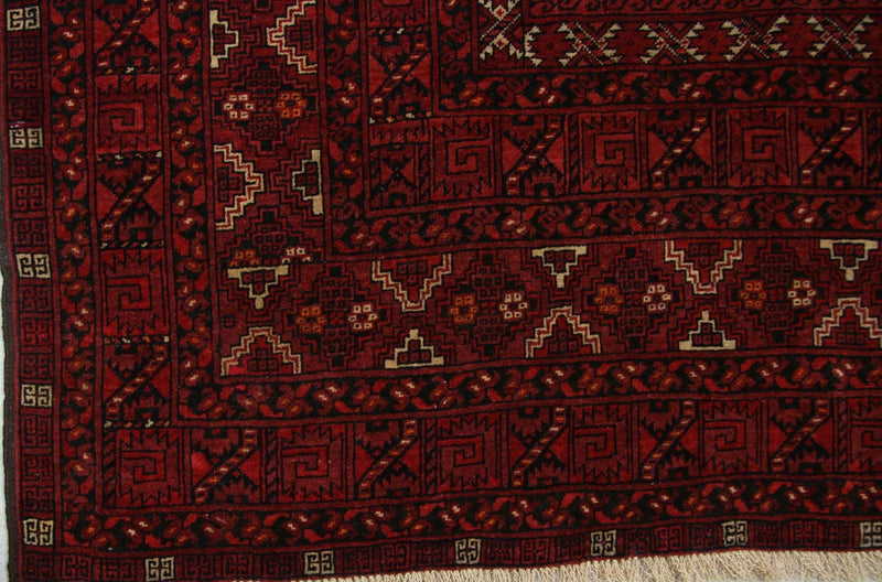 Tappeto afgano - 208 x 150 cm - rosso