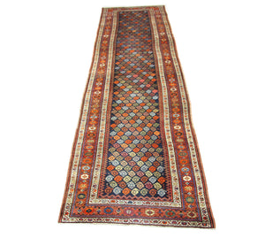 Tappeto corsia Tappeto Ziegler - Shirvan - 440 x 113 cm - marrone