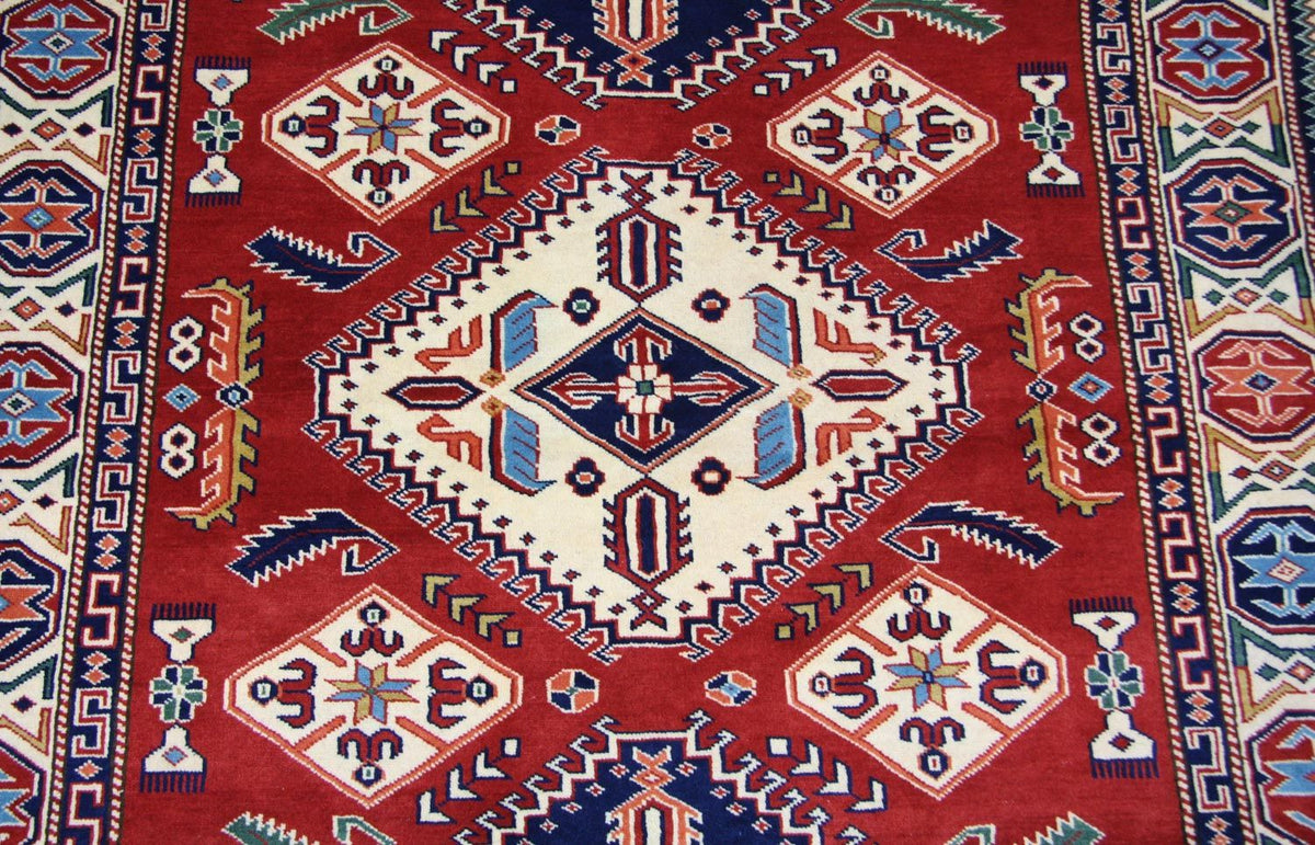 Tappeto Ziegler - Kazak - 178 x 125 cm - rosso